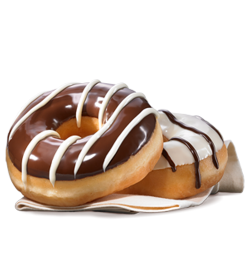 Vanilla & Chocolate Donuts